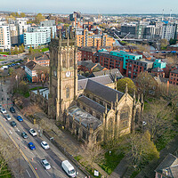 Buy canvas prints of Leeds Cathedral by Apollo Aerial Photography