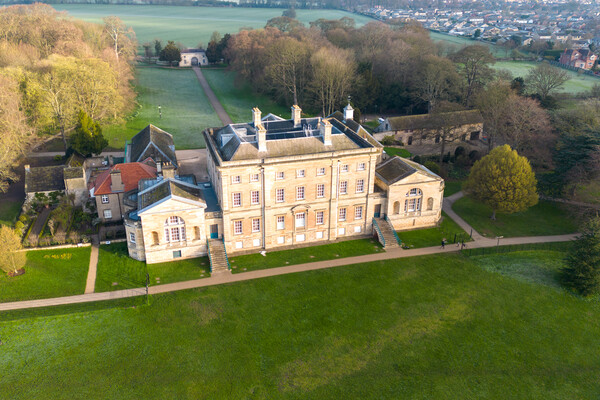 Cusworth Hall Doncaster Picture Board by Apollo Aerial Photography