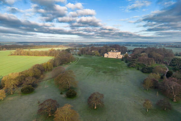 Cusworth Hall Picture Board by Apollo Aerial Photography
