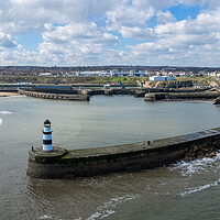 Buy canvas prints of Seaham Harbour by Apollo Aerial Photography
