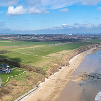Buy canvas prints of Seaham Glass Beach by Apollo Aerial Photography