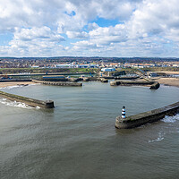 Buy canvas prints of Seaham Harbour by Apollo Aerial Photography
