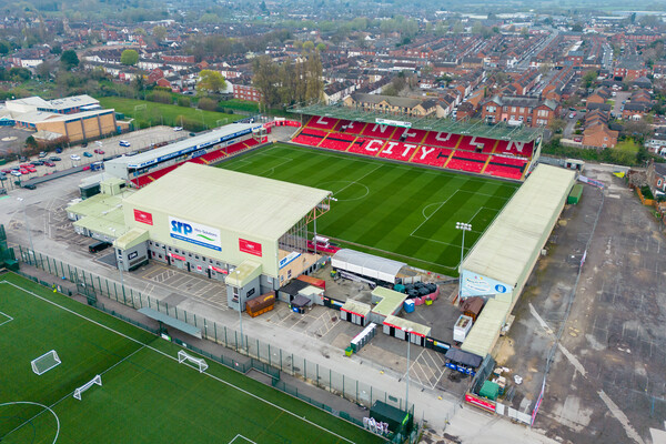 Sincil Bank Stadium Picture Board by Apollo Aerial Photography