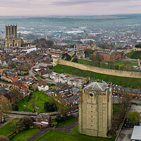Buy canvas prints of Lincoln Landmarks by Apollo Aerial Photography