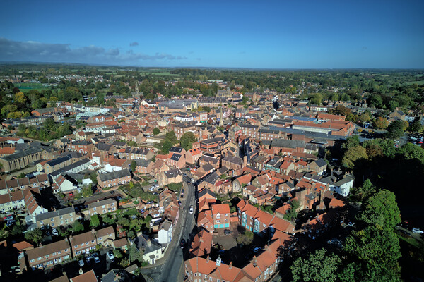 Ripon North Yorkshire Picture Board by Apollo Aerial Photography