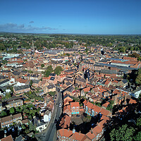 Buy canvas prints of Ripon North Yorkshire by Apollo Aerial Photography