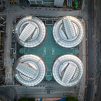 Buy canvas prints of The National Centre for Popular Music by Apollo Aerial Photography
