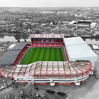 Buy canvas prints of The City Ground by Apollo Aerial Photography