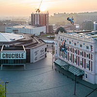 Buy canvas prints of Crucible and Lyceum by Apollo Aerial Photography