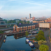 Buy canvas prints of Victoria Quays Sheffield by Apollo Aerial Photography