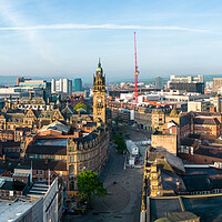 Buy canvas prints of A Sheffield City View by Apollo Aerial Photography
