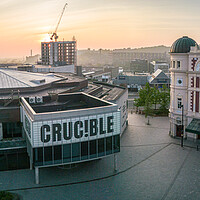 Buy canvas prints of The Crucible and Lyceum by Apollo Aerial Photography
