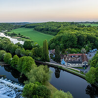 Buy canvas prints of The Boat Inn Sprotbrough by Apollo Aerial Photography