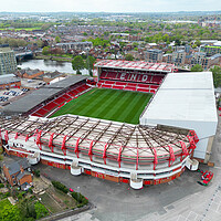 Buy canvas prints of The City Ground Nottingham Forest by Apollo Aerial Photography