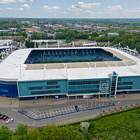 Buy canvas prints of The King Power Stadium by Apollo Aerial Photography
