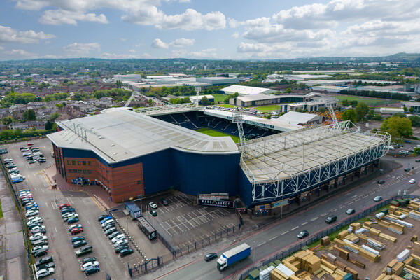 The Hawthorns West Brom Picture Board by Apollo Aerial Photography