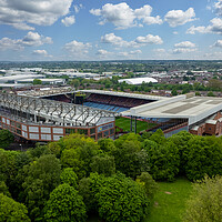Buy canvas prints of Villa Park Aston Villa FC by Apollo Aerial Photography