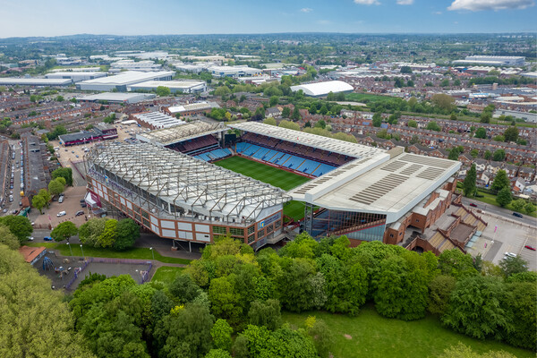 Villa Park Aston Villa FC Picture Board by Apollo Aerial Photography