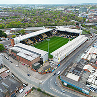 Buy canvas prints of Meadow Lane Notts County by Apollo Aerial Photography