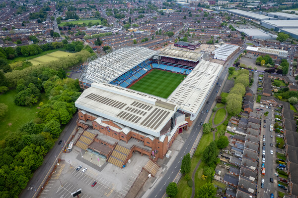 Villa Park Aston Villa FC Picture Board by Apollo Aerial Photography