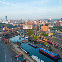 Buy canvas prints of Victoria Quays Sheffield by Apollo Aerial Photography