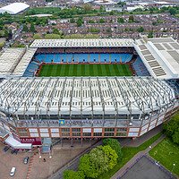 Buy canvas prints of Aston Villa FC by Apollo Aerial Photography