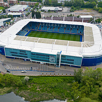 Buy canvas prints of Leicester City Football Club by Apollo Aerial Photography