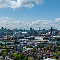 Buy canvas prints of Birmingham Cityscape by Apollo Aerial Photography