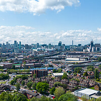 Buy canvas prints of Birmingham City Skyline by Apollo Aerial Photography