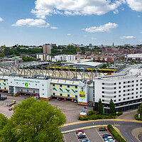 Buy canvas prints of Carrow Road Norwich City FC  by Apollo Aerial Photography