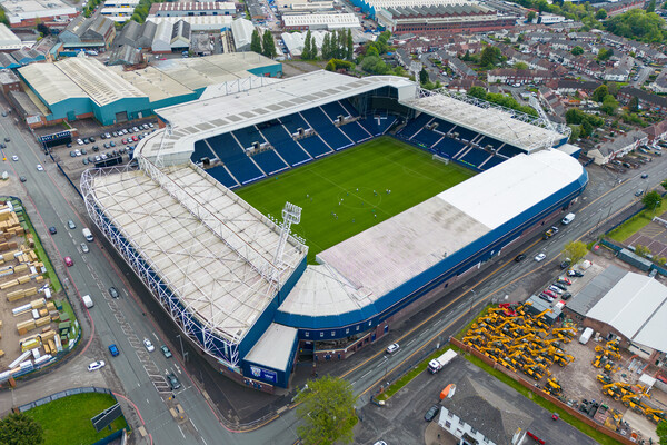 The Hawthorns West Bromwich Albion Picture Board by Apollo Aerial Photography