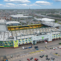 Buy canvas prints of Carrow Road Norwich City by Apollo Aerial Photography