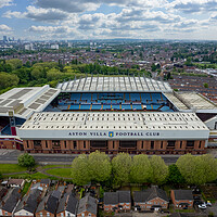 Buy canvas prints of Villa Park Aston Villa FC by Apollo Aerial Photography