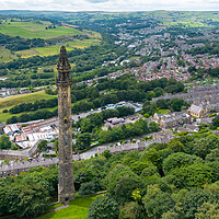 Buy canvas prints of Wainhouse Tower Panorama by Apollo Aerial Photography
