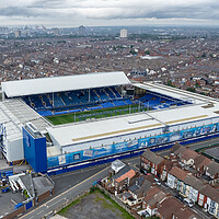Buy canvas prints of Goodison Park by Apollo Aerial Photography