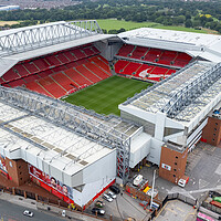 Buy canvas prints of Anfield  by Apollo Aerial Photography