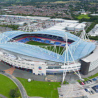 Buy canvas prints of Bolton Wanderers FC by Apollo Aerial Photography