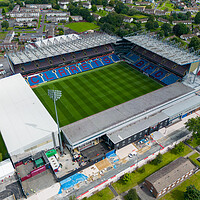 Buy canvas prints of Turf Moor Burnley FC by Apollo Aerial Photography