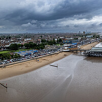 Buy canvas prints of Cleethorpes Storm by Apollo Aerial Photography