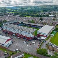Buy canvas prints of Turf Moor Burnley FC by Apollo Aerial Photography