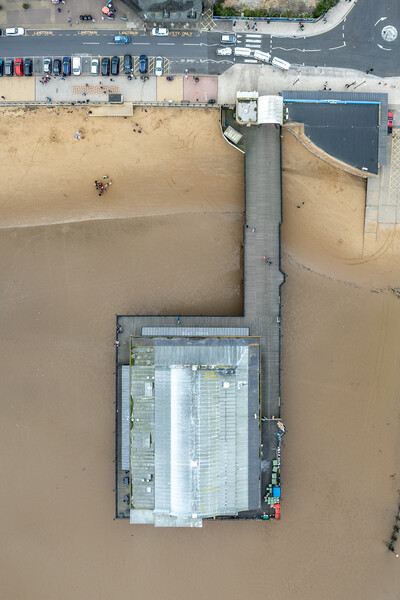 Cleethorpes Pier from Above Picture Board by Apollo Aerial Photography