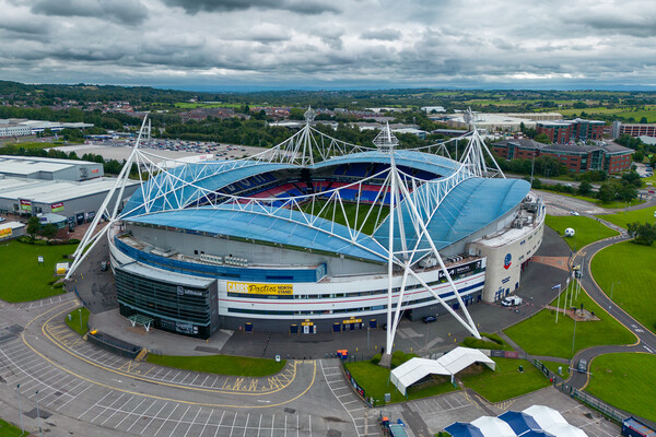 Bolton Wanderers FC Picture Board by Apollo Aerial Photography