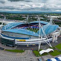 Buy canvas prints of Bolton Wanderers FC by Apollo Aerial Photography
