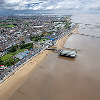 Buy canvas prints of Cleethorpes From The Air by Apollo Aerial Photography
