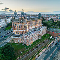 Buy canvas prints of Scarboroughs Grand Hotel by Apollo Aerial Photography