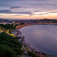 Buy canvas prints of Scarborough Dawn by Apollo Aerial Photography