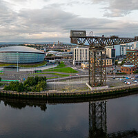 Buy canvas prints of Glasgow Waterfront by Apollo Aerial Photography