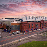 Buy canvas prints of Ibrox Home of the Gers by Apollo Aerial Photography