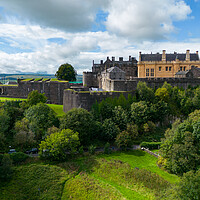 Buy canvas prints of Stirling Castle by Apollo Aerial Photography