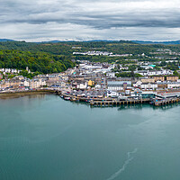 Buy canvas prints of Oban Harbour by Apollo Aerial Photography